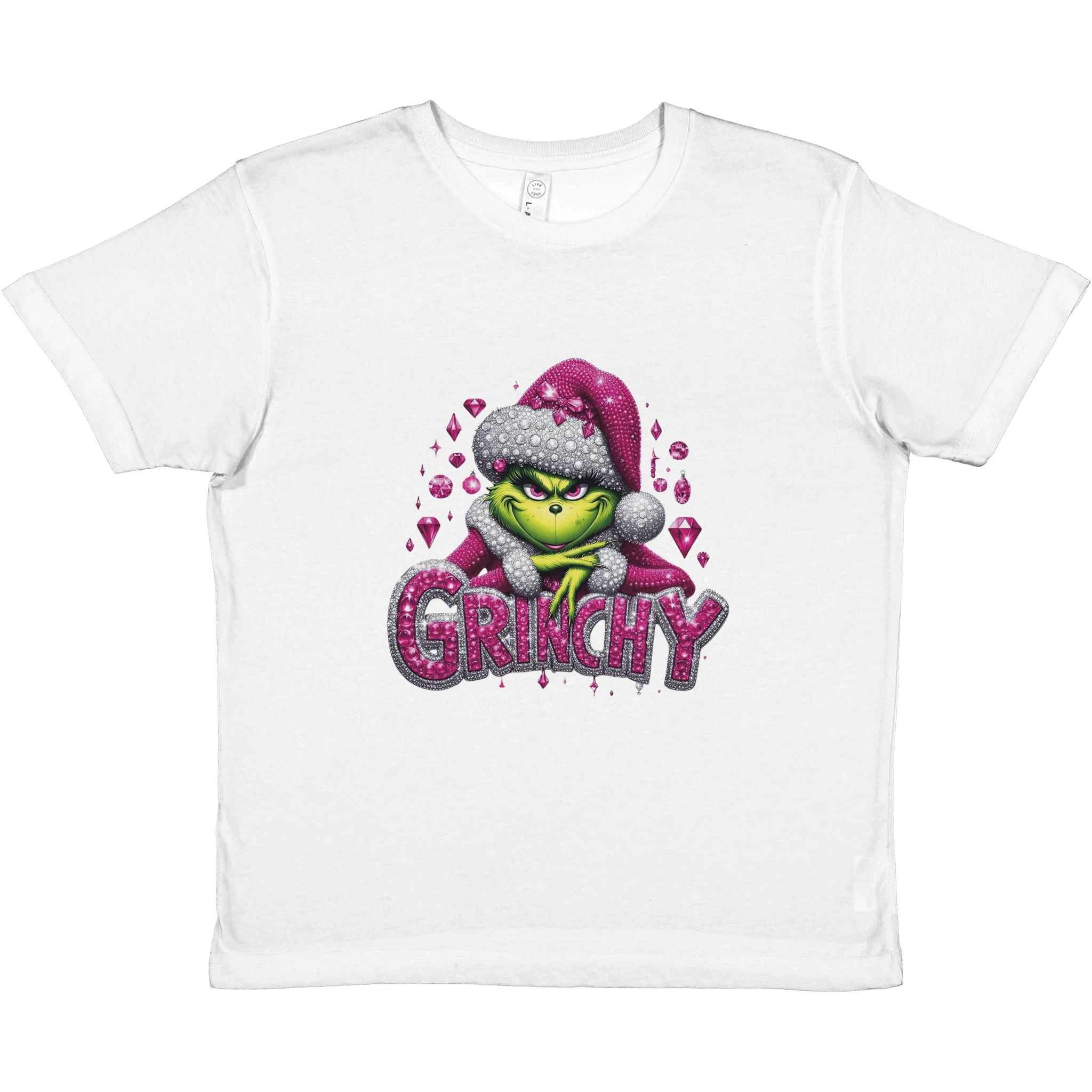 Kids Grinchy Tee – Fun, Cozy, and Mischievous!