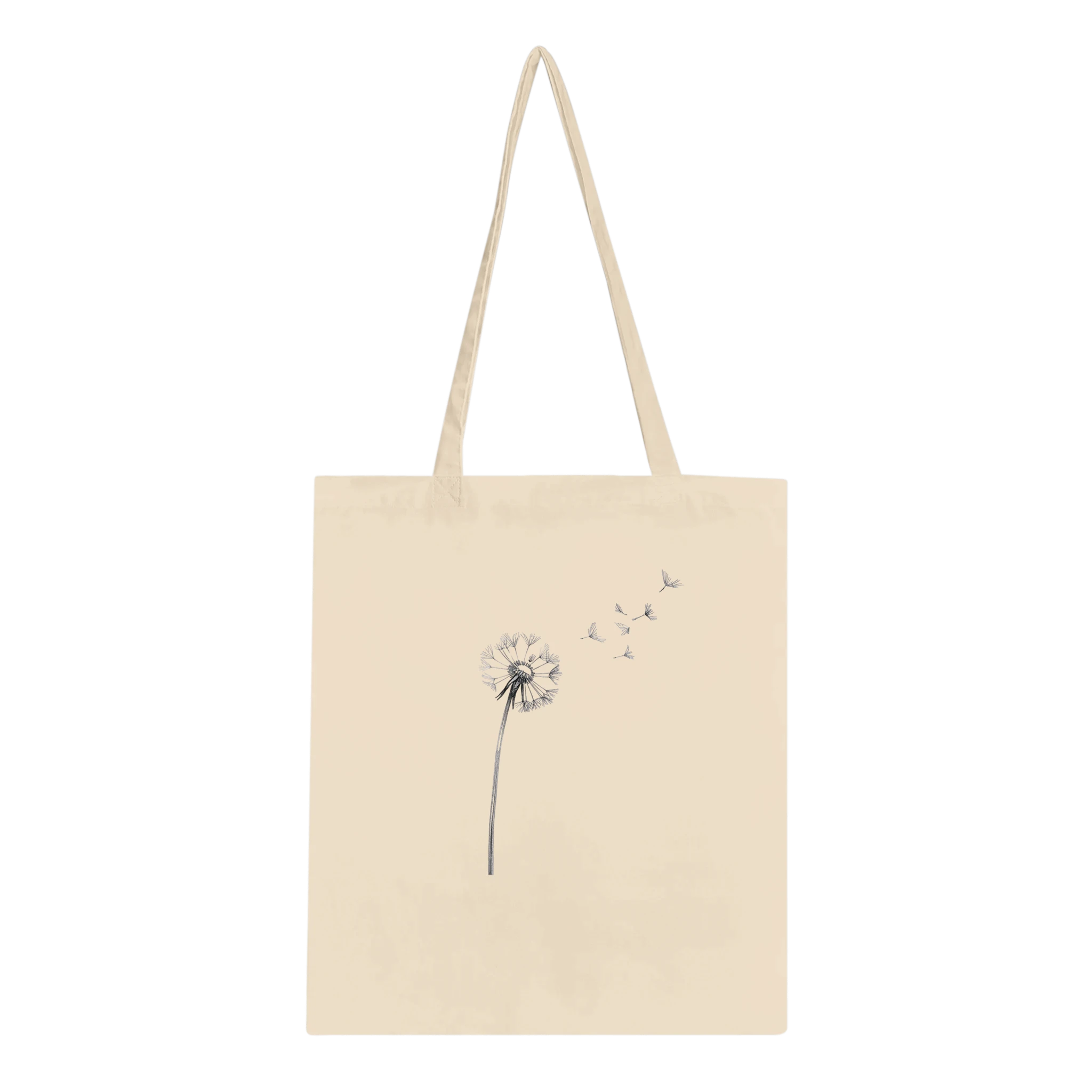Hope Dandelion Tote Bag – Adults (White & Cream)