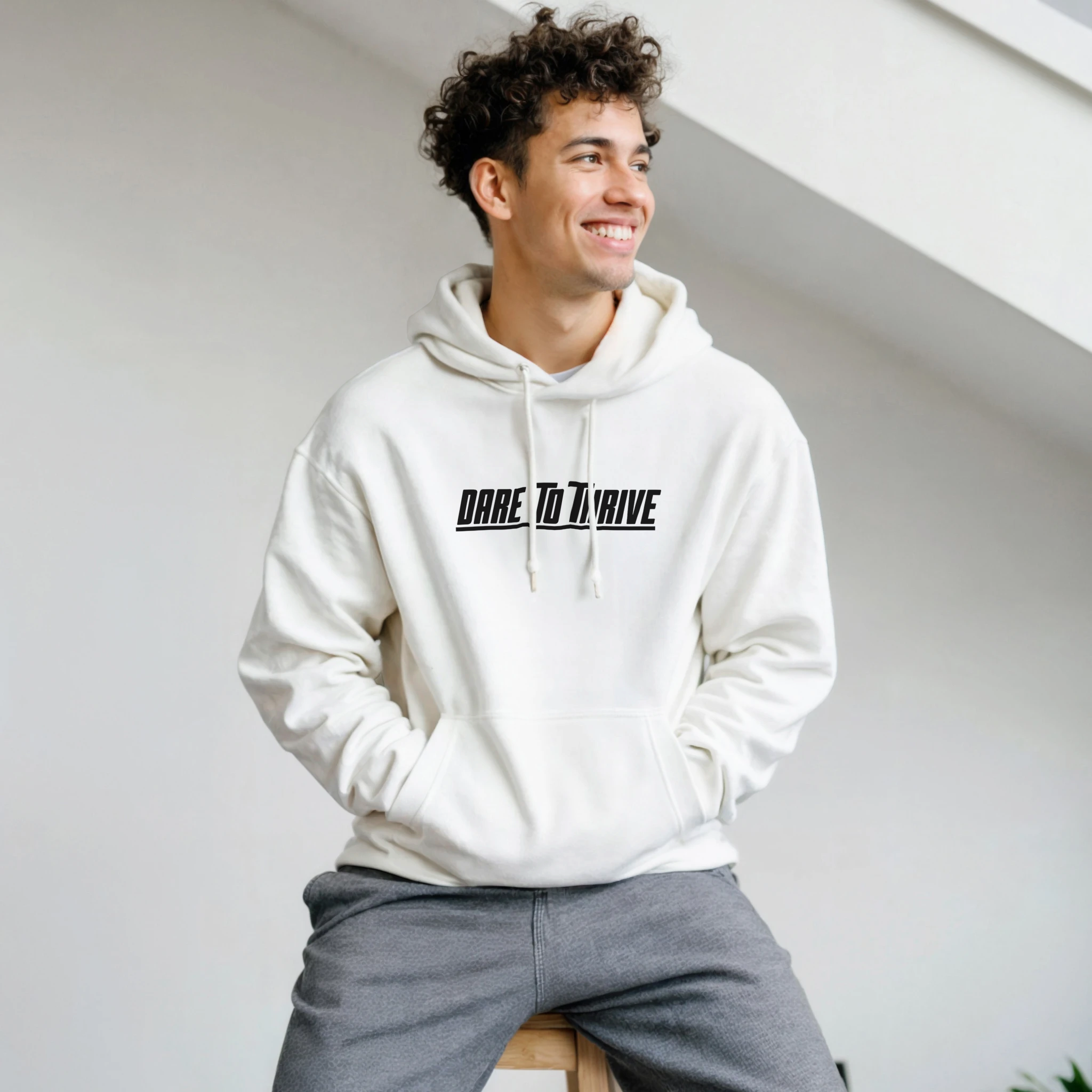 Dare to Thrive – Unisex Hoodie (Teens 13+ & Adults) 🌍✨